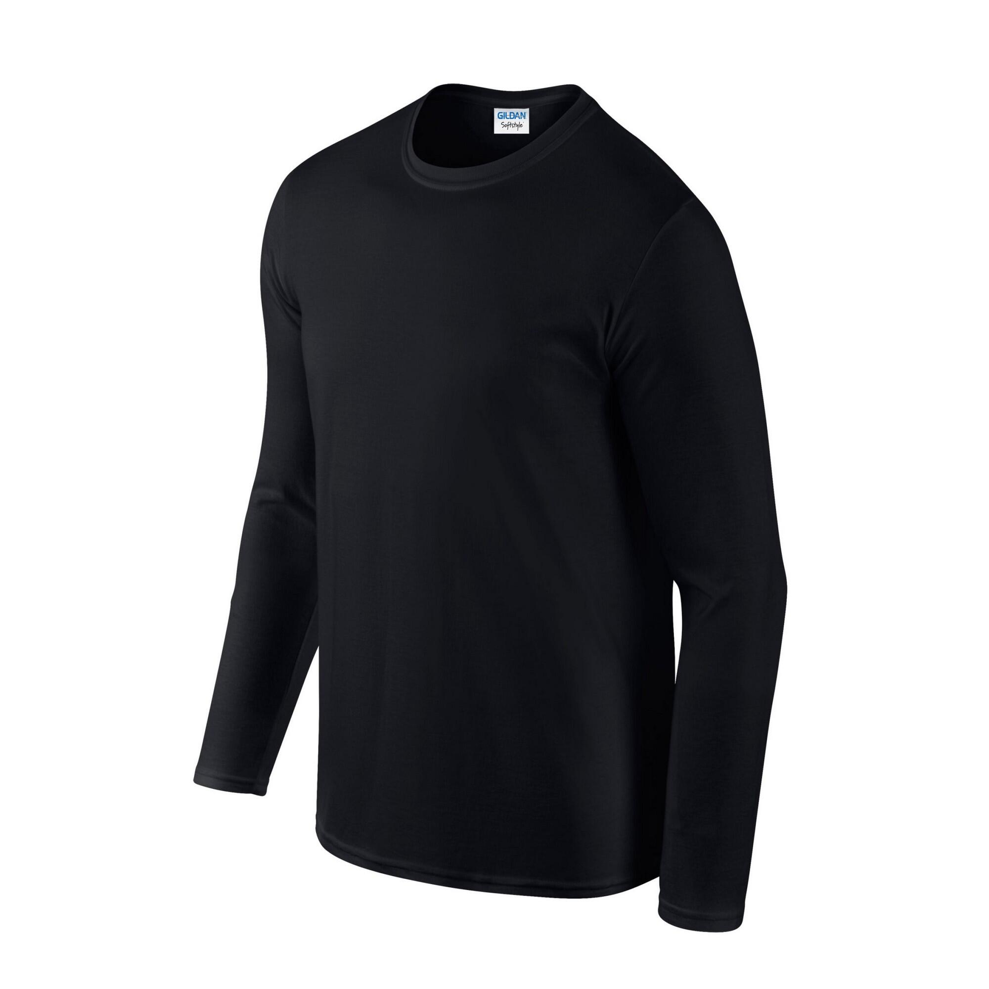 Tshirt Manches Longues Adulte (Noir) 3/3