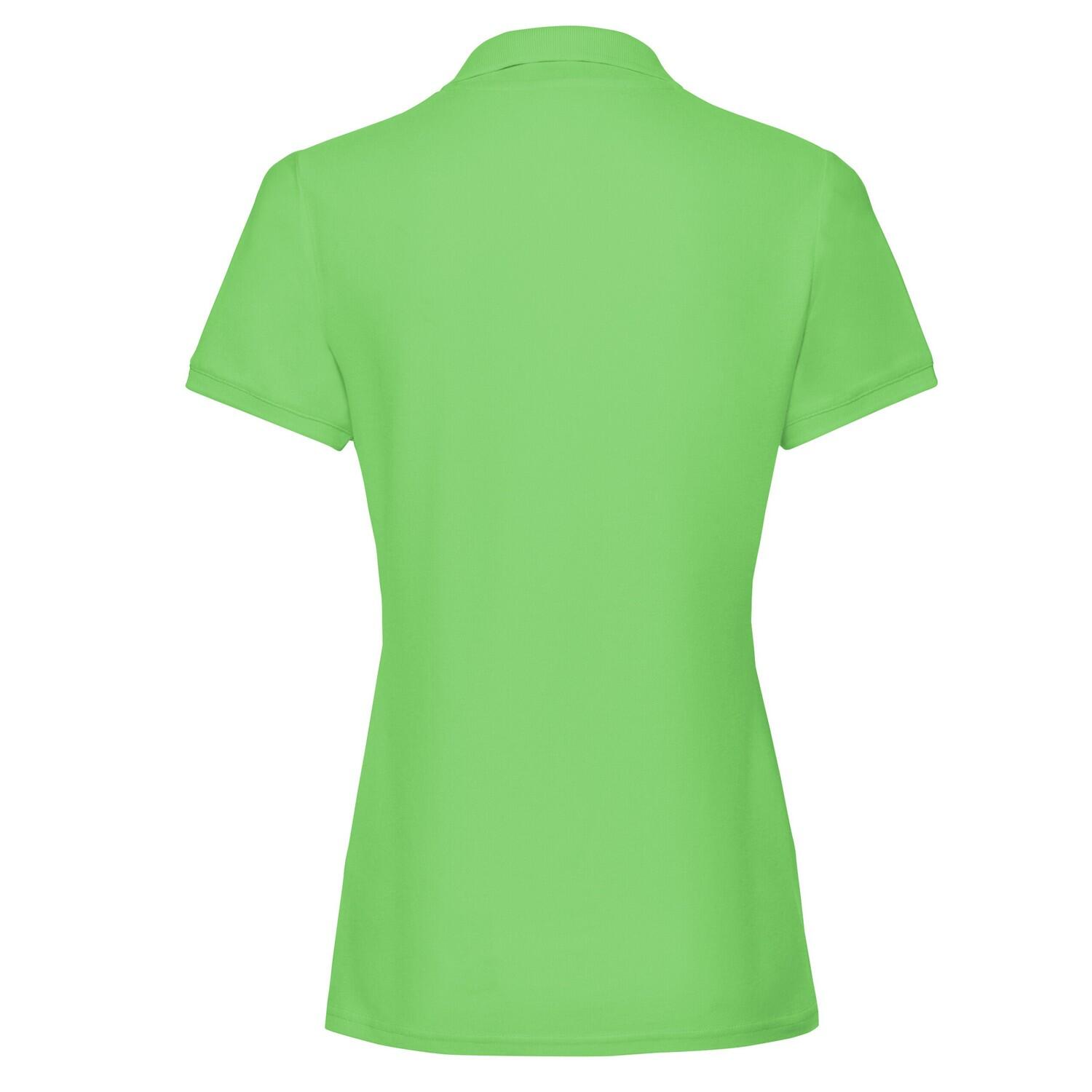 Polo Premium Lisos para Mujer Amarillo Lima 2/3
