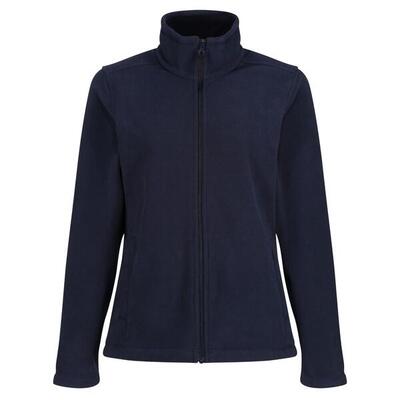 Dames micro full zip fleecejack (klassiek rood)