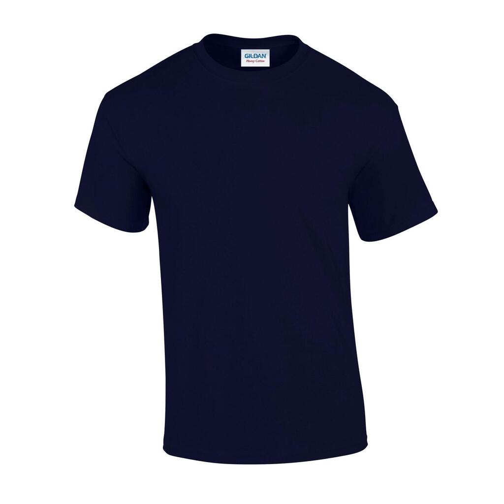 Unisex Adult Heavy Cotton TShirt (Navy)