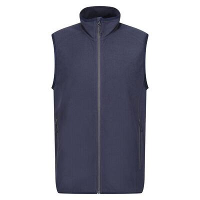 Heren navigate fleece gilet (marine/seal grey)