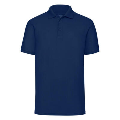 Heren 65/35 poloshirt (paars)