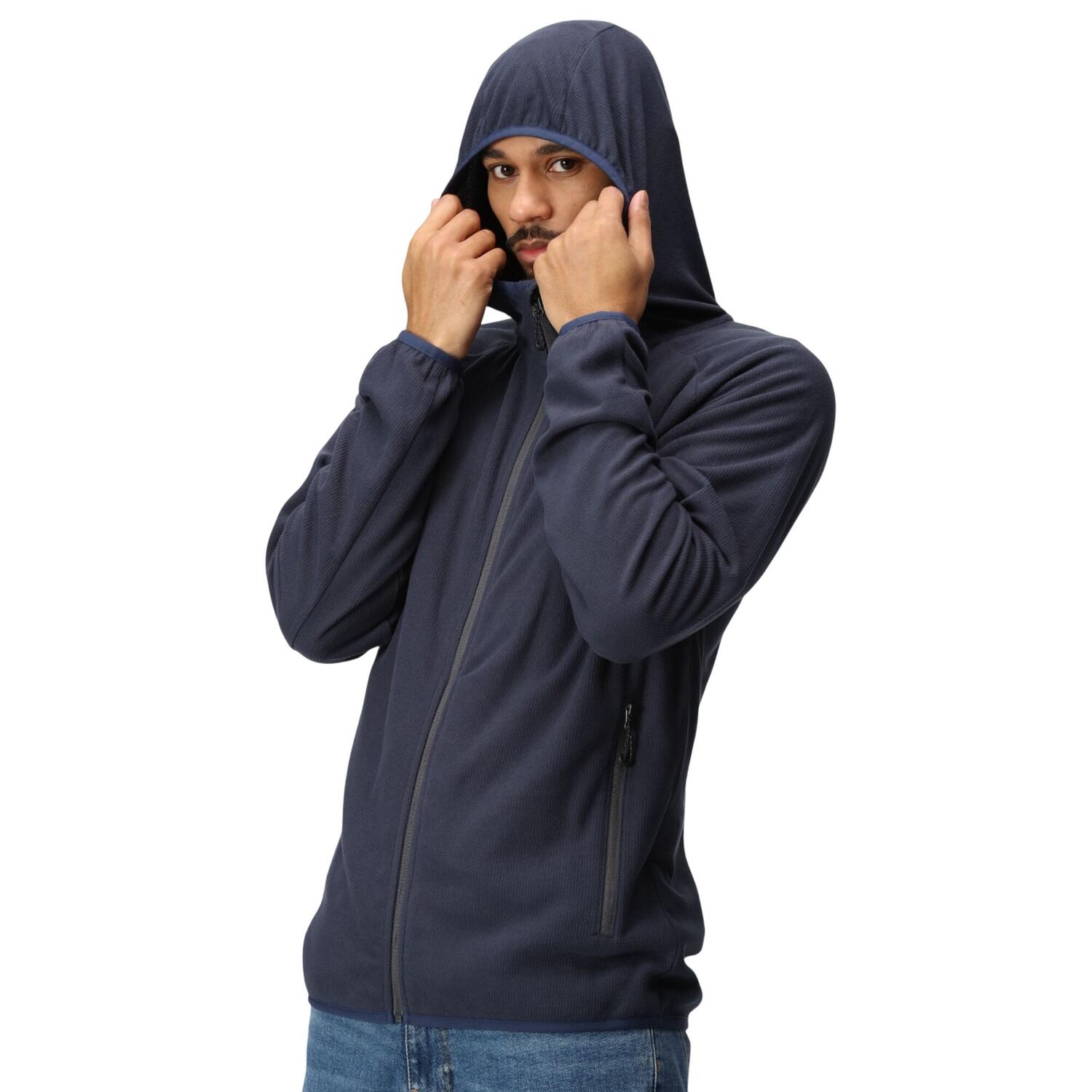 "Navigate" Fleecejacke Durchgehender Reißverschluss für Herren 3/4