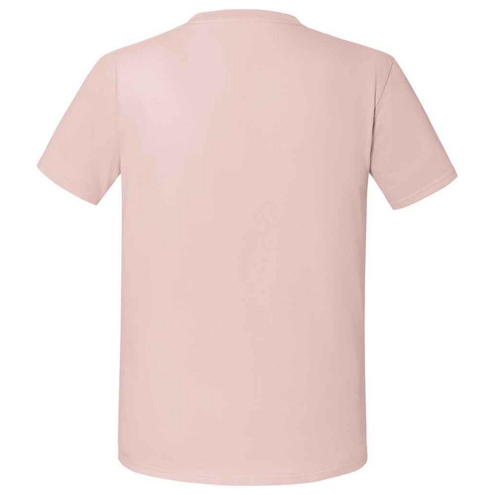 Camiseta Iconic 195 Premium de Algodón Ringspun para Hombre Polvo Rosa 2/3