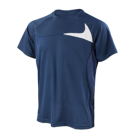 Tshirt DASH TRAINING Homme (Bleu Marine / Blanc)