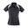 Polo TEAM SPIRIT Femme (Noir / Blanc)
