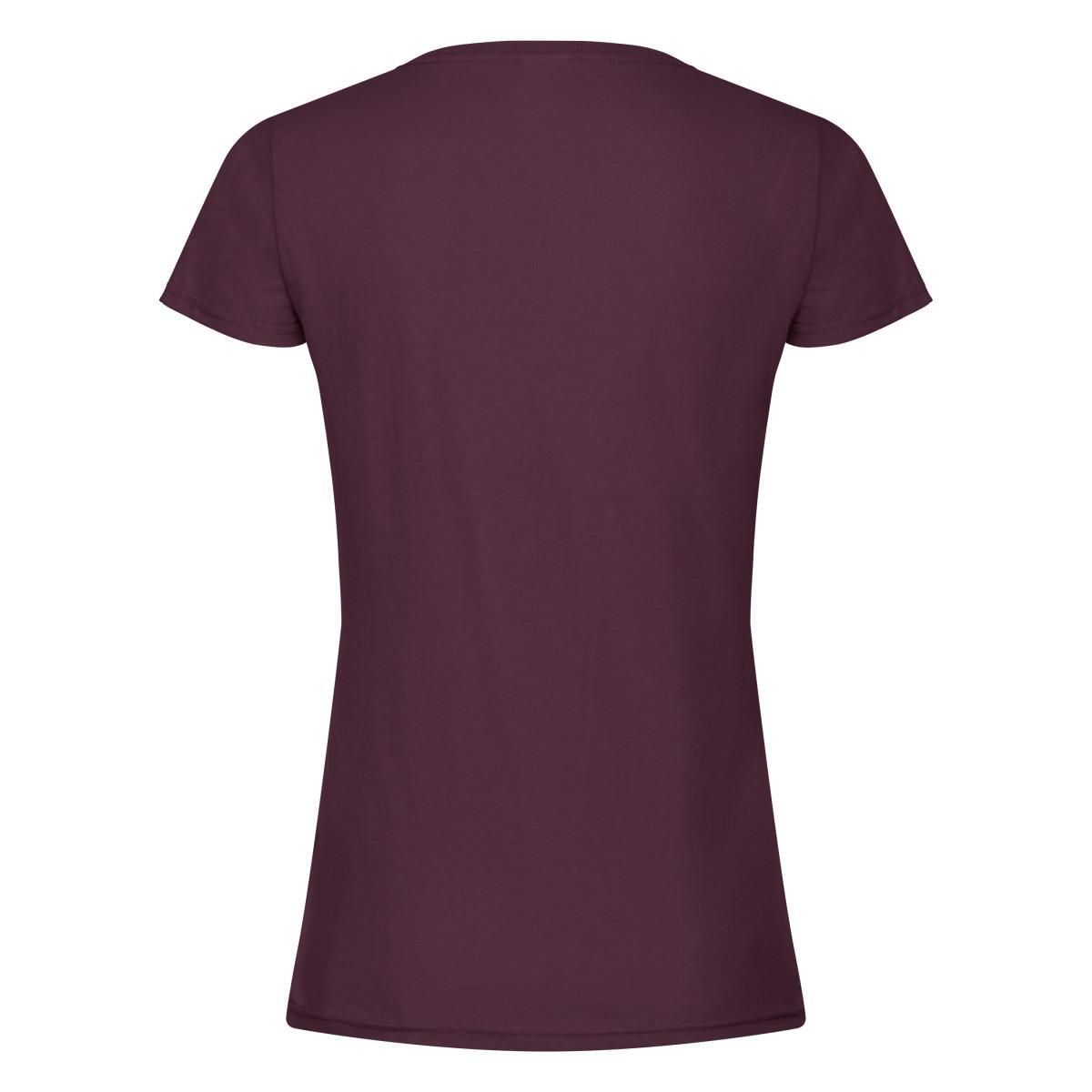 Tshirt Femme (Bordeaux) 2/3