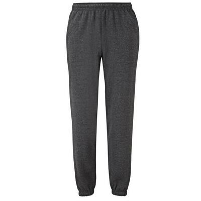 Pantaloni Da Jogging Risvolto Elasticizzato Uomo Fruit Of The Loom Classic Blu