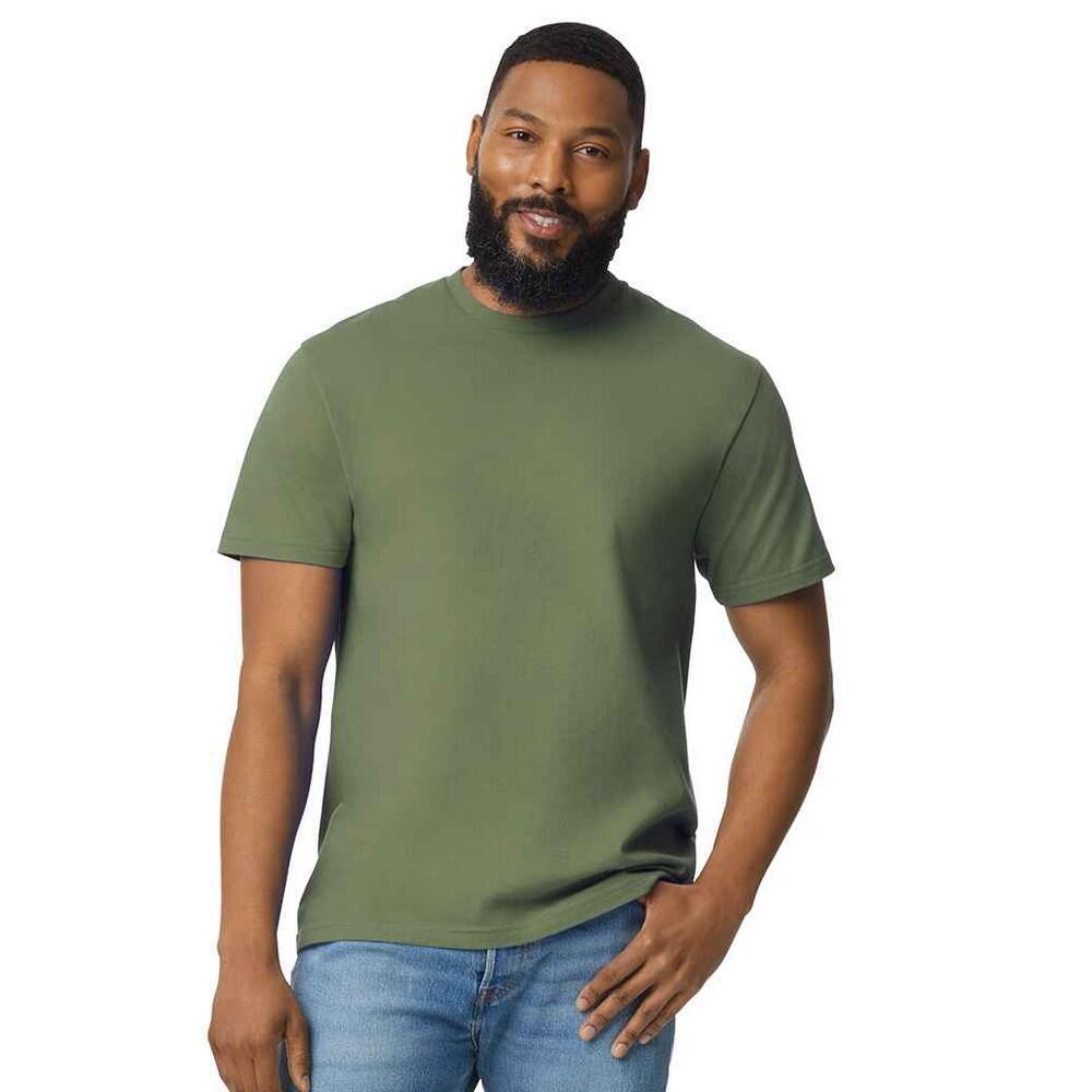 Unisex Adult Cotton Lightweight TShirt (Military Green)