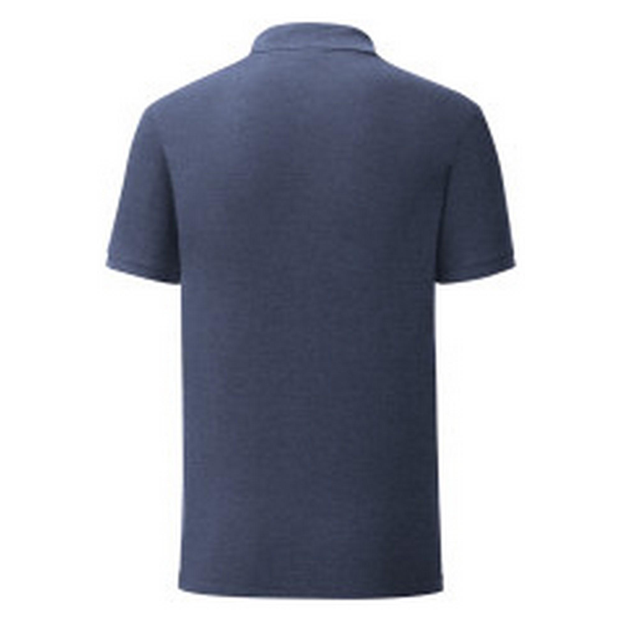 Polo Iconic Hombres Azul Marino Jaspeado 2/3