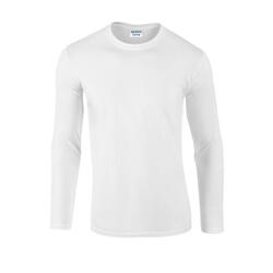 Tshirt Manches Longues Adulte (Blanc)