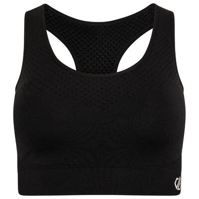Don´t Sweat It II Reggiseno Sportivo Donna Dare 2b Don't Sweat It II Ebano
