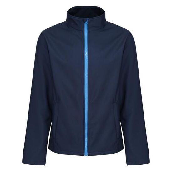 Veste softshell Regatta ABLAZE Homme Bleu Marine/Bleu, 100% polyester