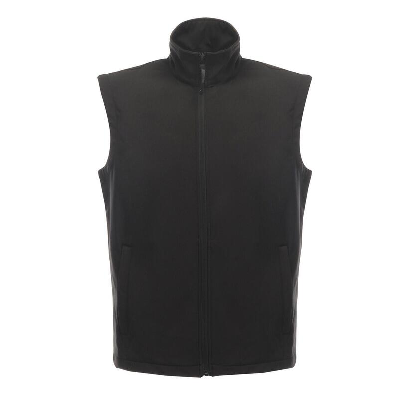 Heren Classic Softshell Gilet (Zwart)