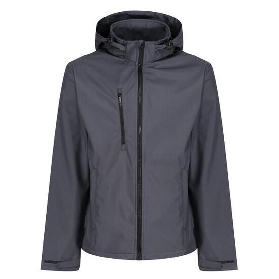 Veste Softshell VENTURER Homme (Gris Phoque / Noir)