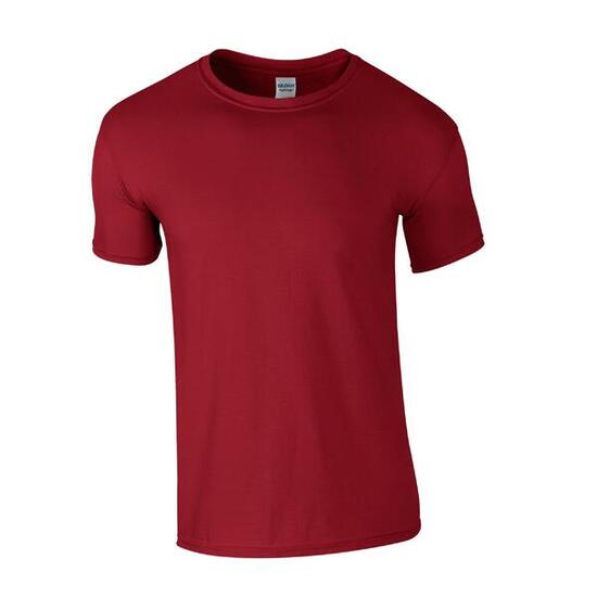 Tshirt SOFTSTYLE Adulte (Rouge Foncé)