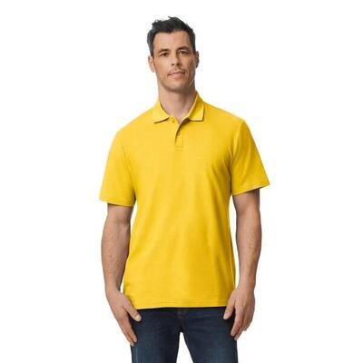 Heren softstyle piqué poloshirt (daisy)