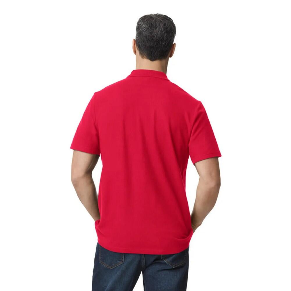 Polo SOFTSTYLE Homme (Rouge) 2/2