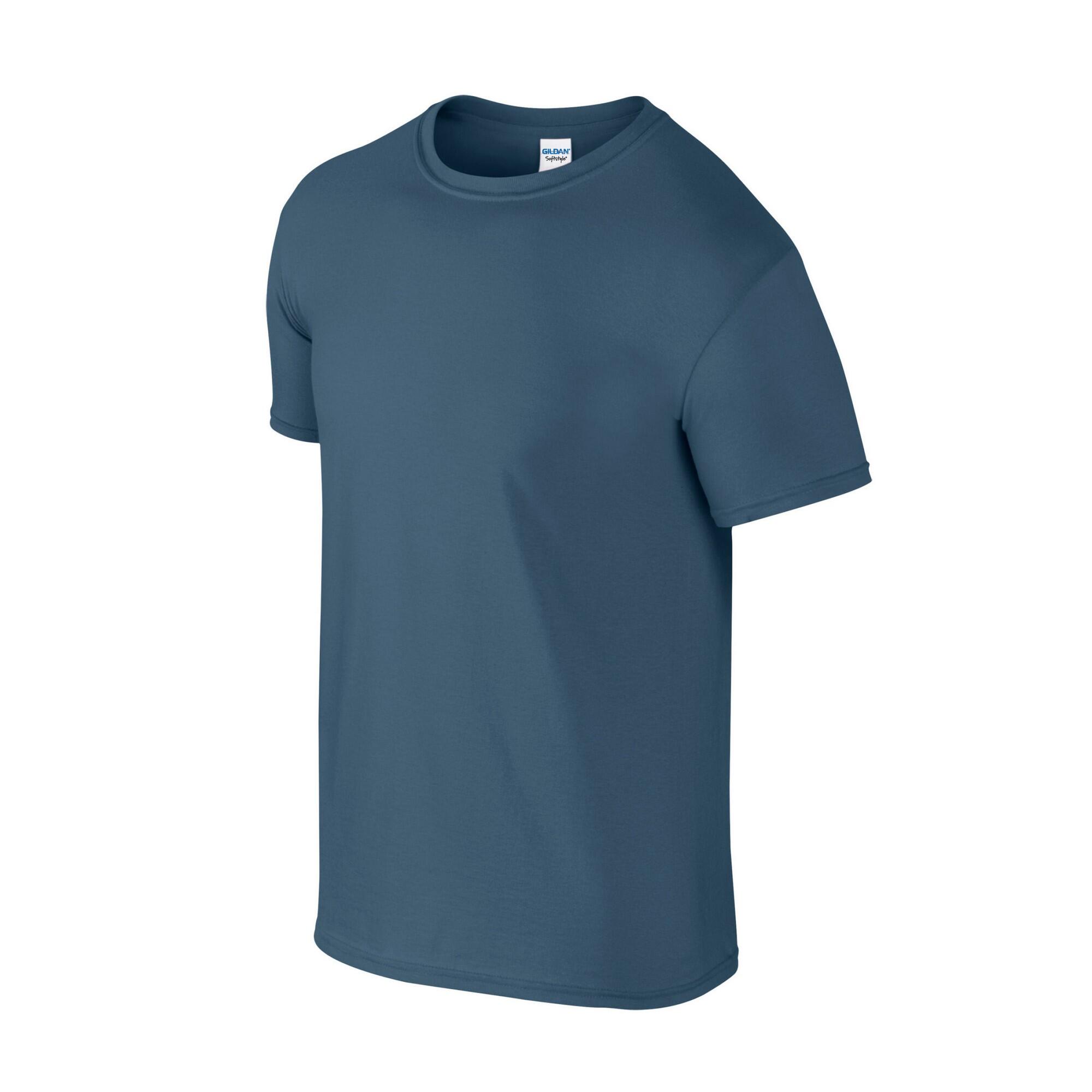 Tshirt SOFTSTYLE Adulte (Bleu Indigo) 3/3