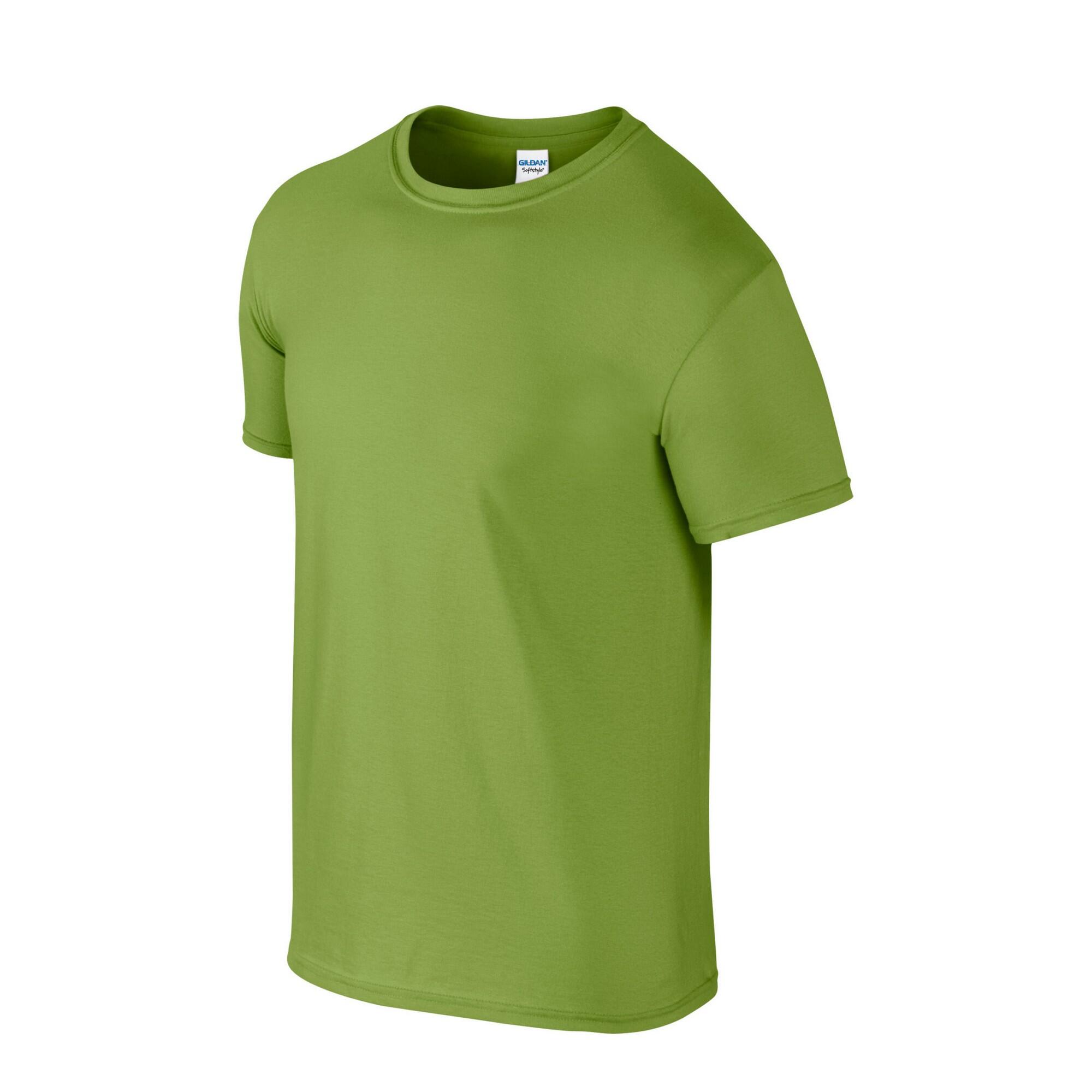 Tshirt SOFTSTYLE Adulte (Jaune Vif) 3/3