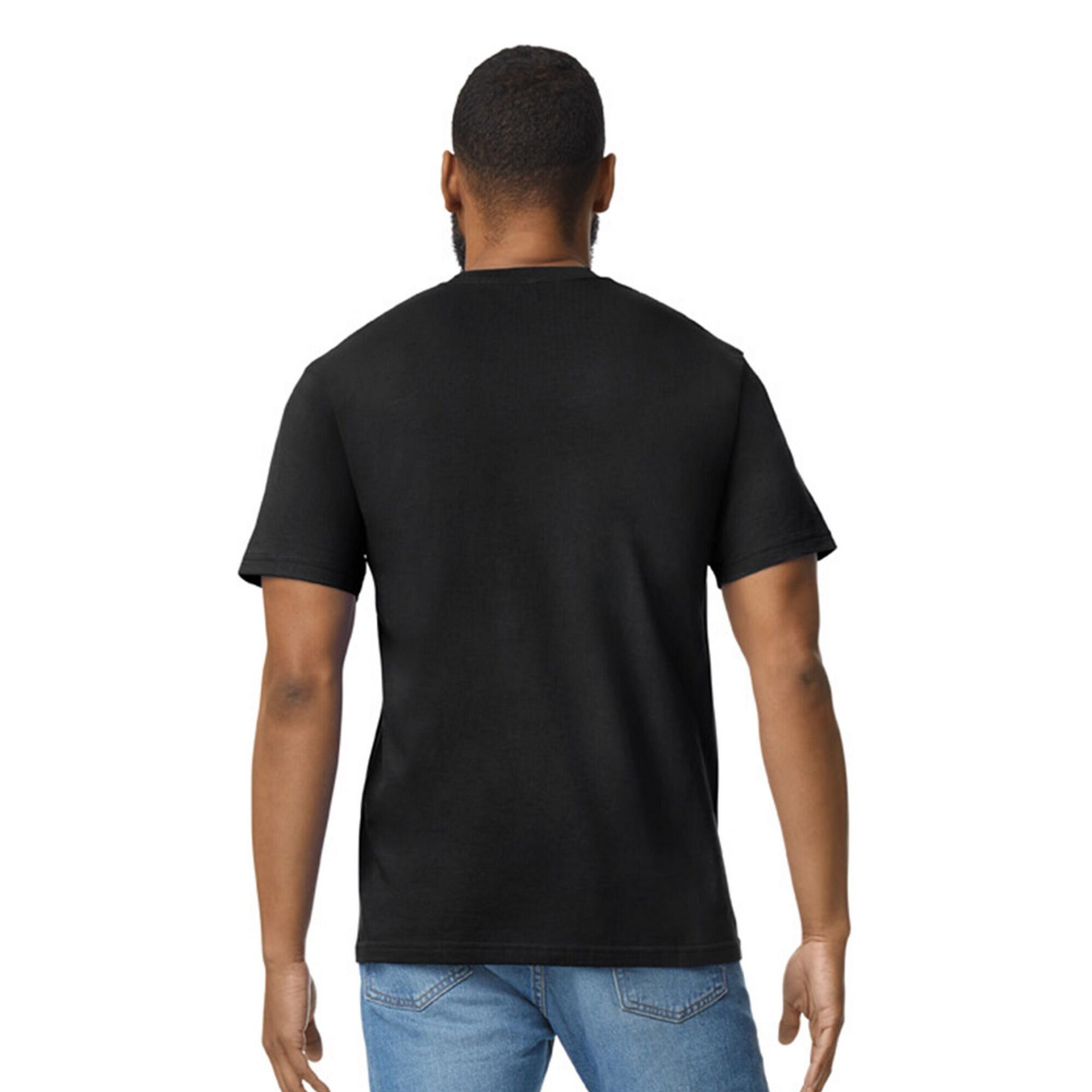 Tshirt SOFTSTYLE Adulte (Noir) 2/3