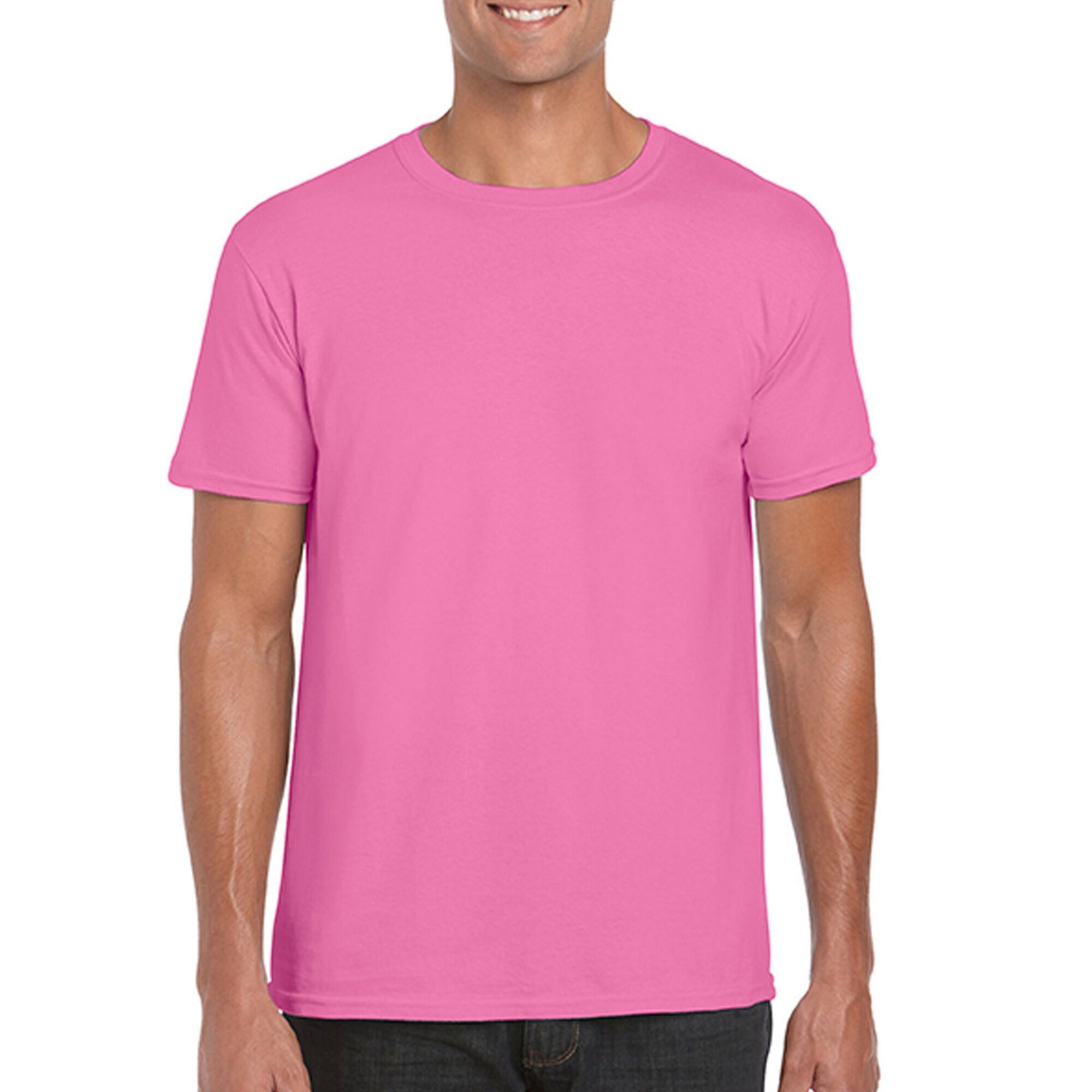 Gildan - Tshirt Softstyle Adulte (violet Fuchsia) - T-shirt Manches Courtes - Violet - 52 2xl - Decathlon