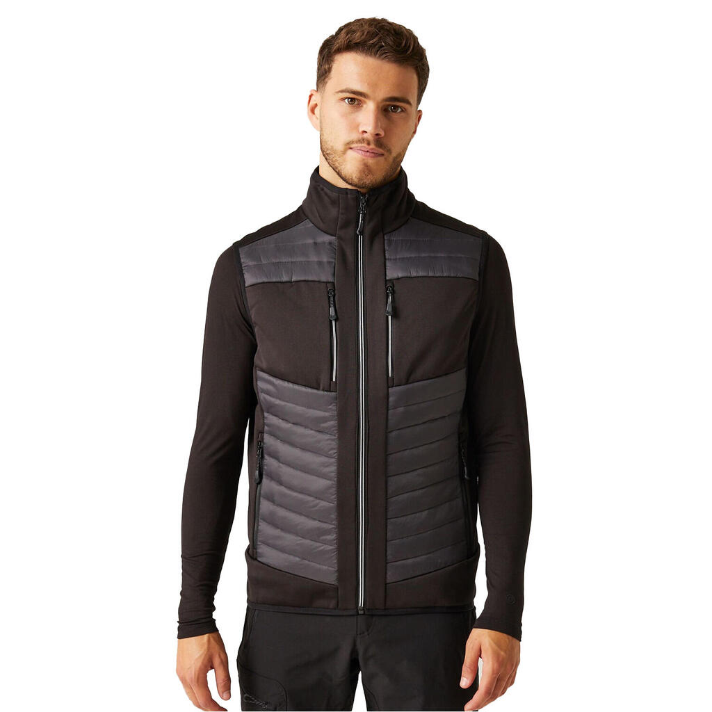 Mens EVolve Hybrid Thermal Gilet (Ash/Black)