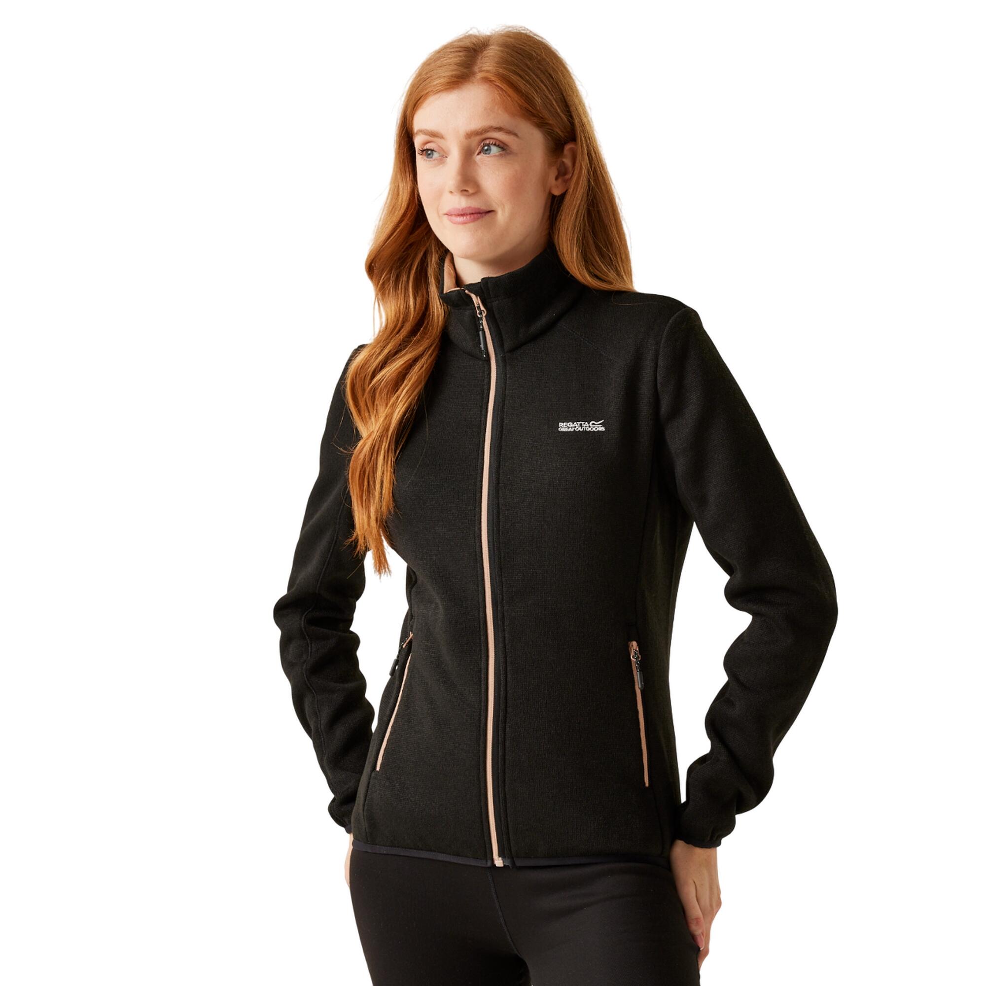 Veste Polaire NEWHILL Femme (Noir / Taupe) 4/5