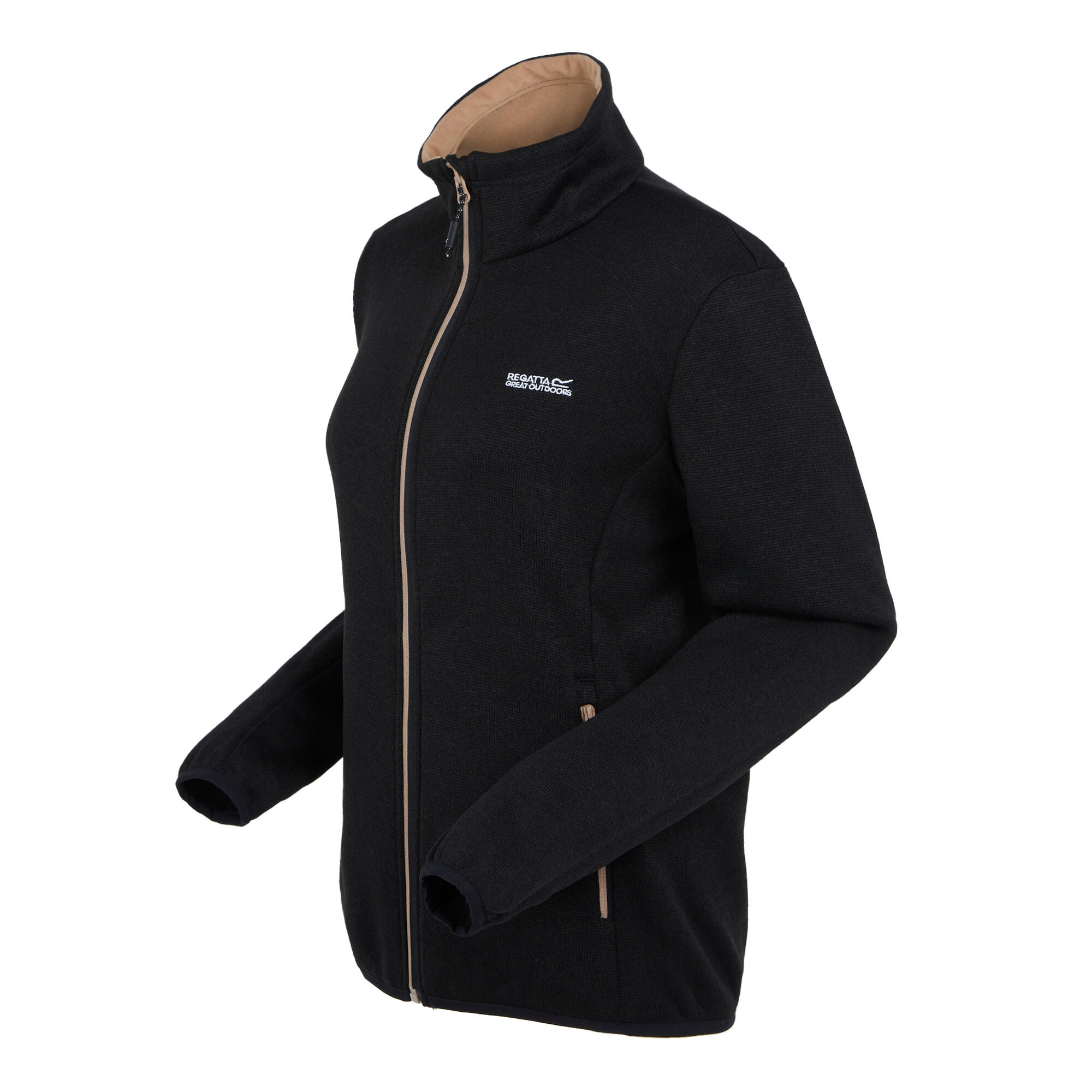 Veste Polaire NEWHILL Femme (Noir / Taupe) 3/5
