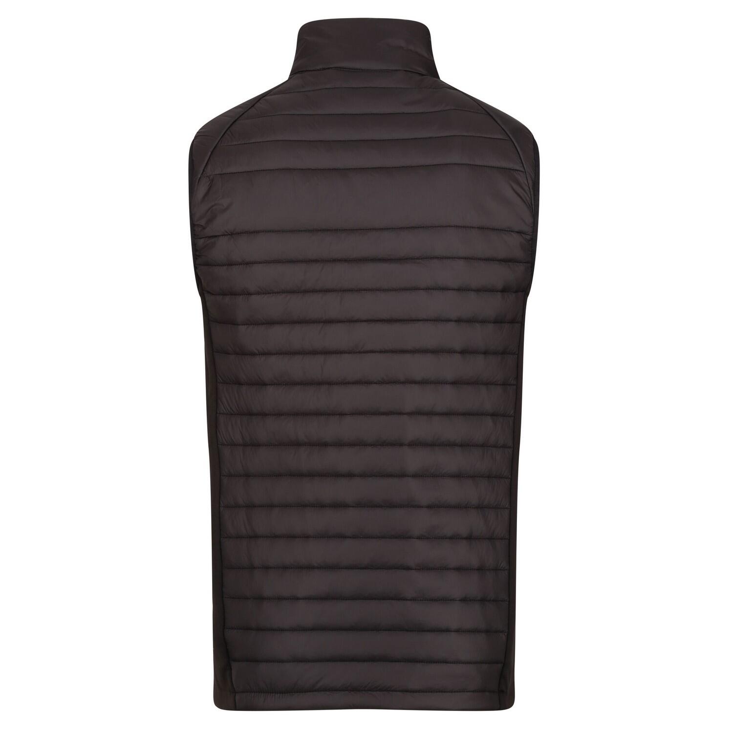 Chaleco Forro Polar Navigate Hybrid para Hombre Negro, Rojo Clásico 2/3