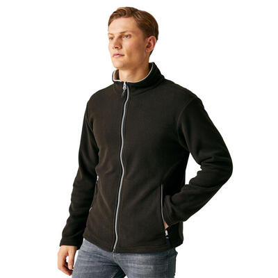 Giacca In Pile Uomo Regatta Ascender 250 Blu Navy Rosso Classico