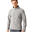 Casaco de lã Ascender 250 Homem Cinzento Mineral / Preto