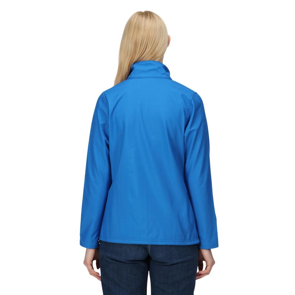 Veste Softshell OCTAGON Femme (Bleu Oxford / Noir) 2/4