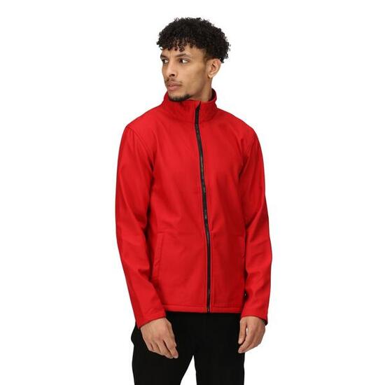 Veste Softshell ABLAZE PRINTABLE Homme (Rouge Classique / Noir)