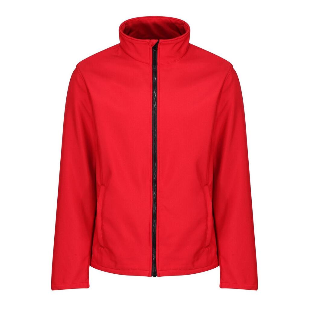 Mens Ablaze Printable Soft Shell Jacket (Classic Red/Black)