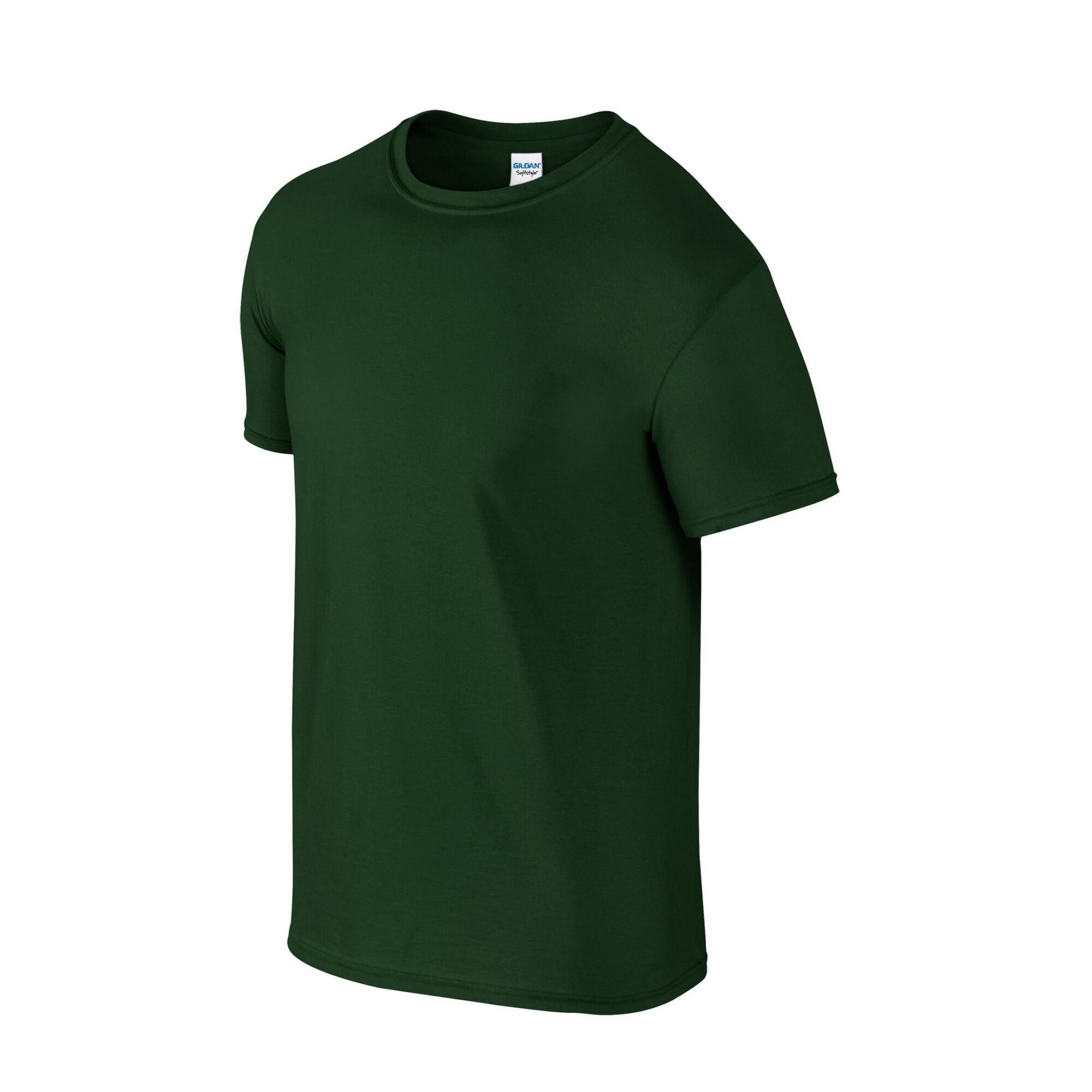 Tshirt SOFTSTYLE Adulte (Vert Forêt) 3/3