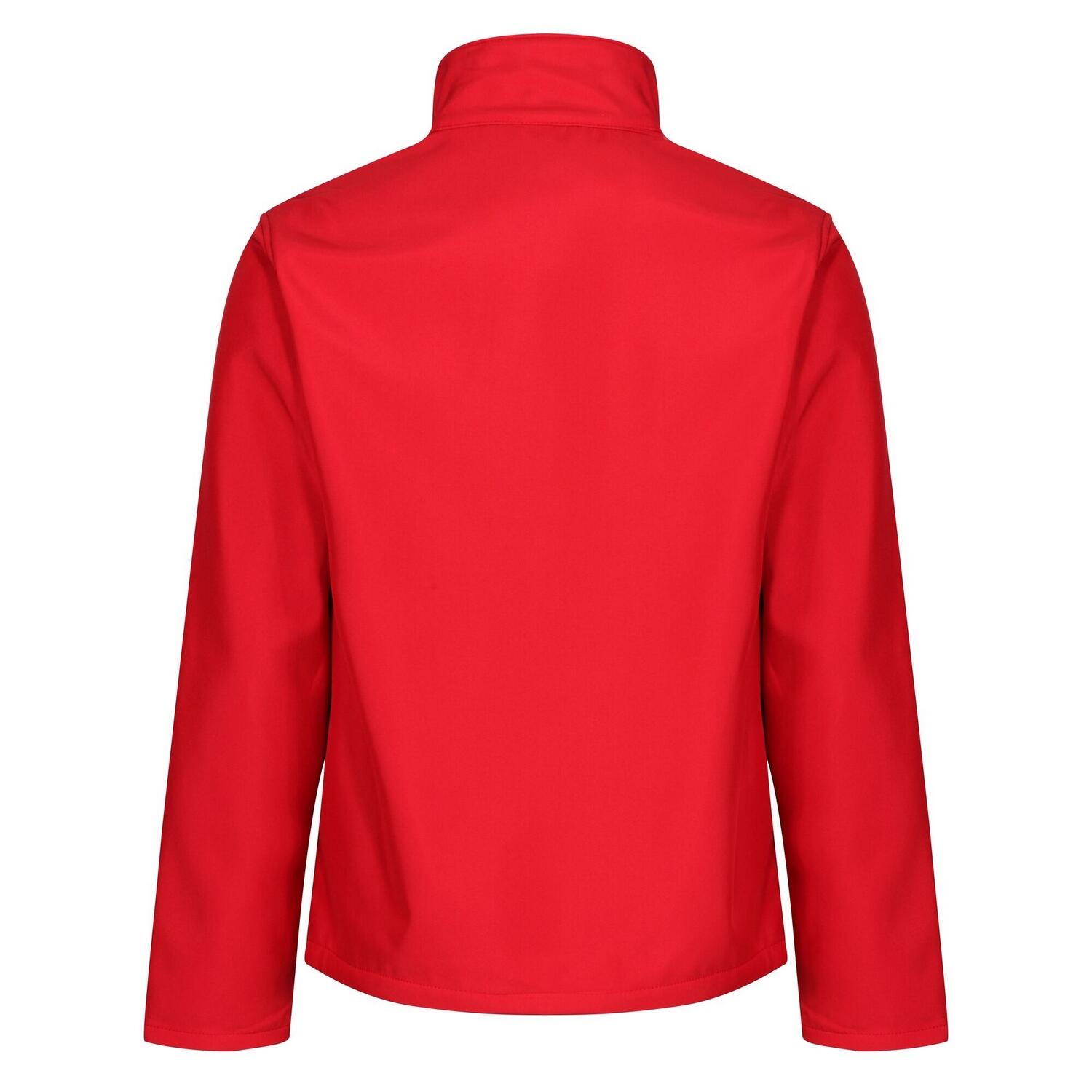 Heren Ablaze Printable Soft Shell Jas (Klassiek rood/zwart) 2/5