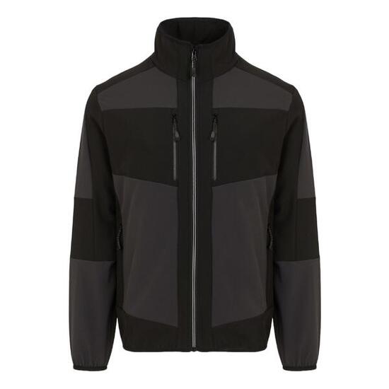 Veste Softshell EVOLVE Homme (Cendre / Noir)