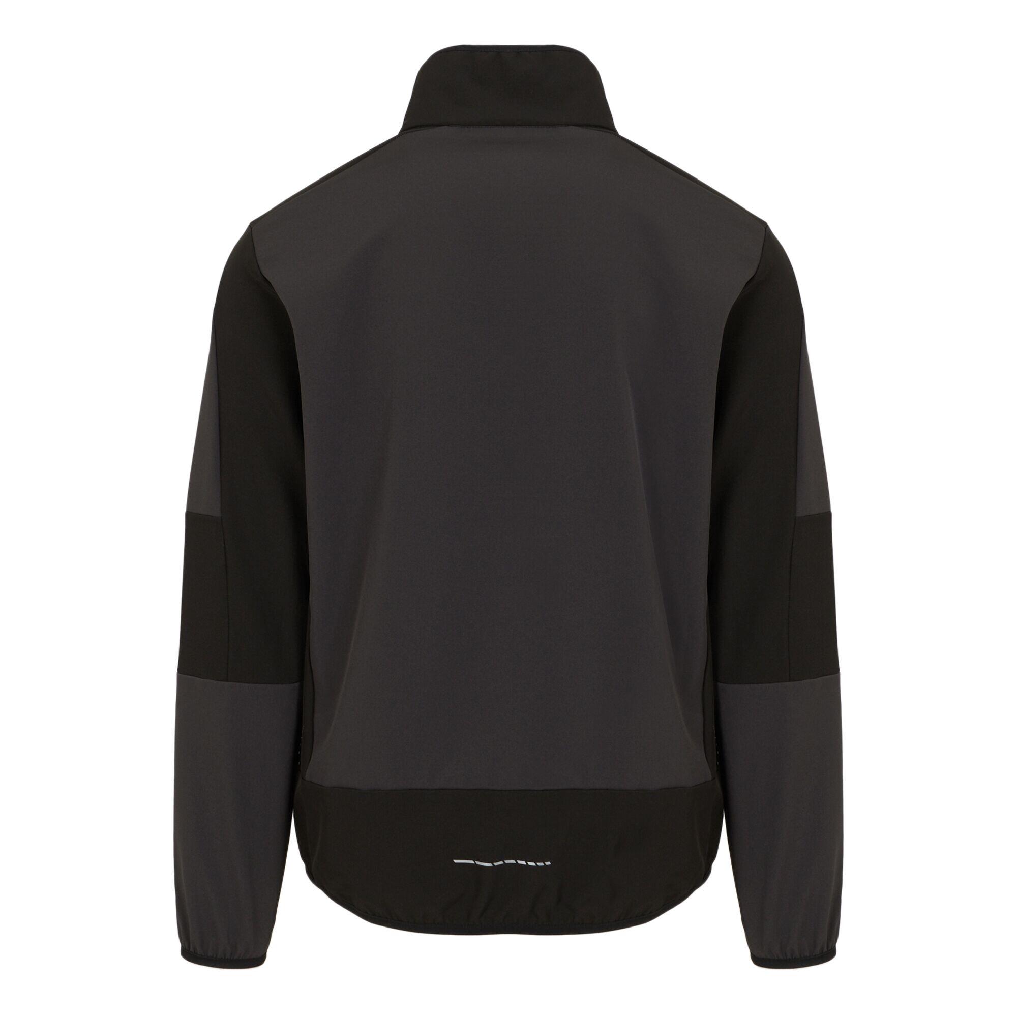 "EVolve" Softshelljacke für Herren Asche/Schwarz 2/3