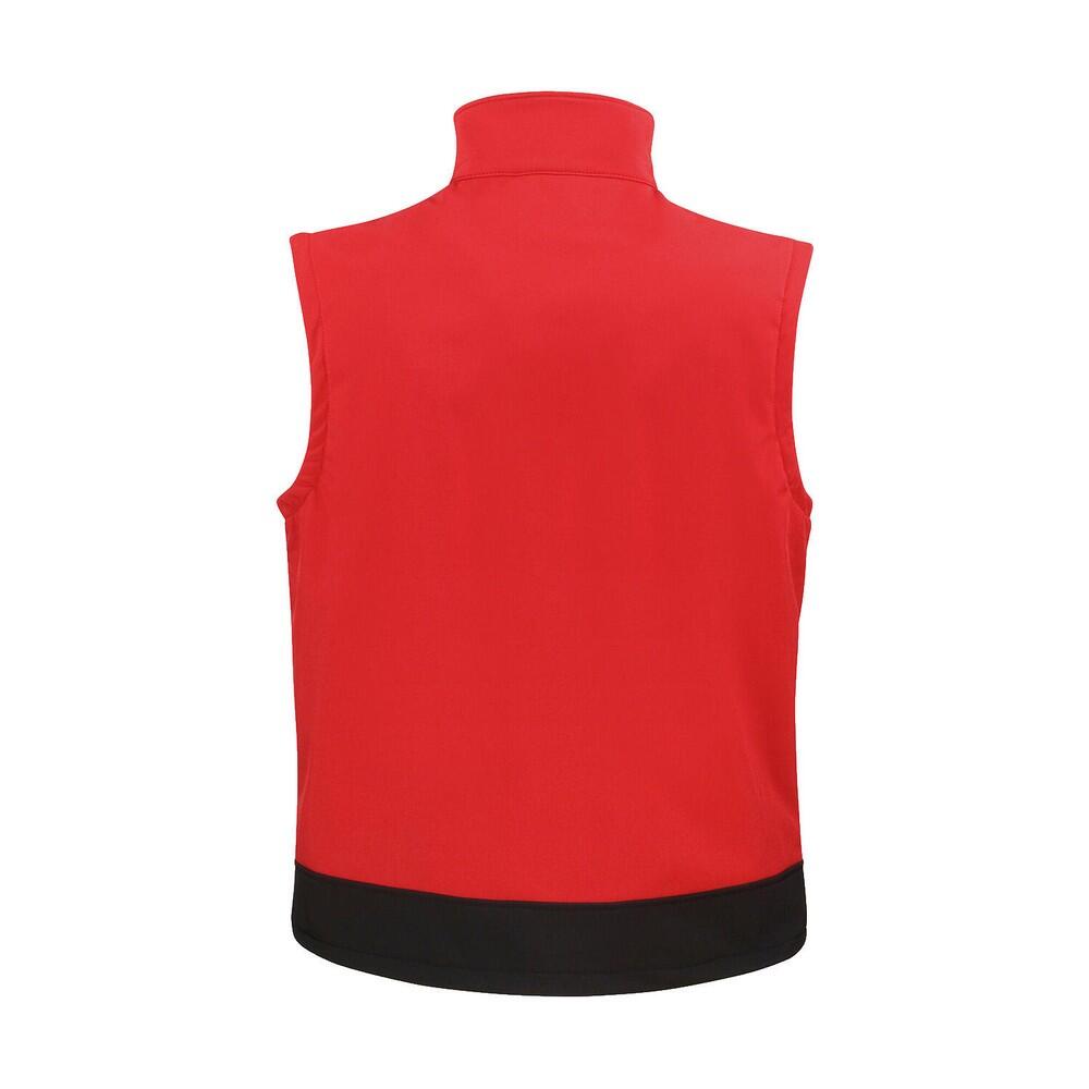 Veste Sans Manches Homme (Rouge / Noir) 3/4