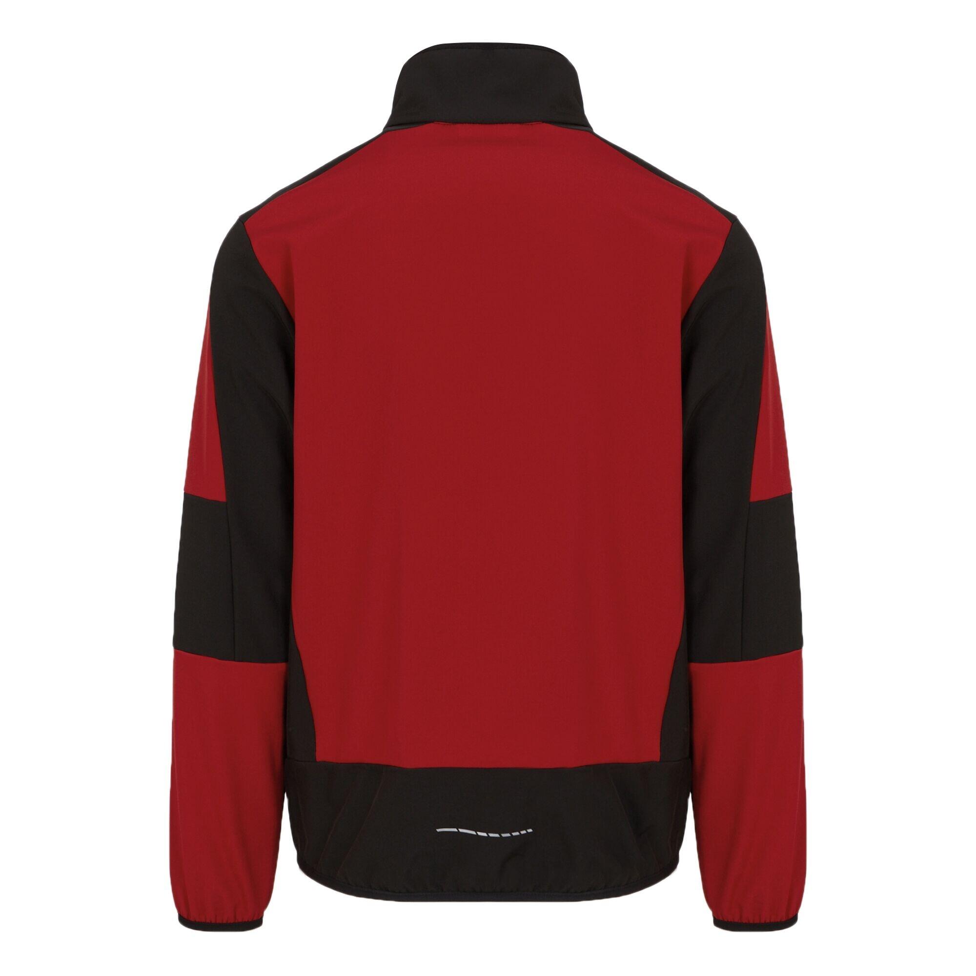Veste Softshell EVOLVE Homme (Rouge Classique / Noir) 2/3