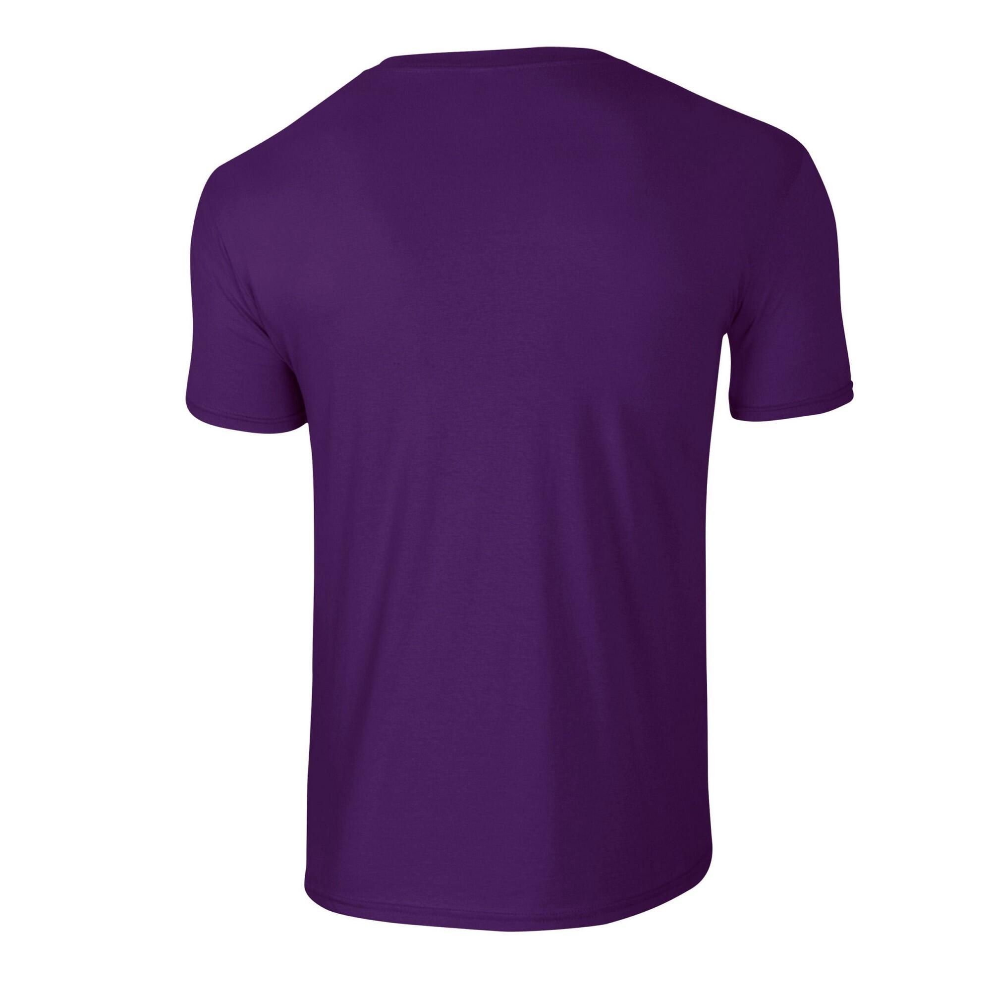 Maglietta Adulto Unisex Gildan Softstyle Viola 2/3