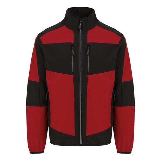 Veste Softshell EVOLVE Homme (Rouge Classique / Noir)