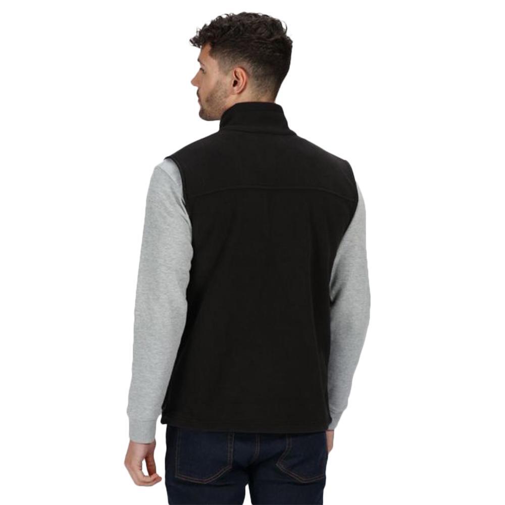 Haber II FullZip Bodywarmer Fleece AntiPill Jacket (250 GSM) (Noir) 3/4
