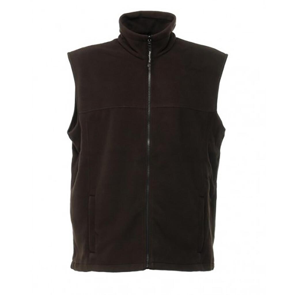 Haber II FullZip Bodywarmer Fleece AntiPill Jacket (250 GSM) (Black)