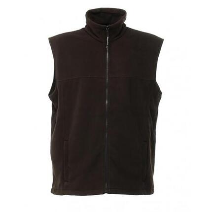 Haber II FullZip Bodywarmer Fleece AntiPill Jacket (250 GSM) (Zwart)