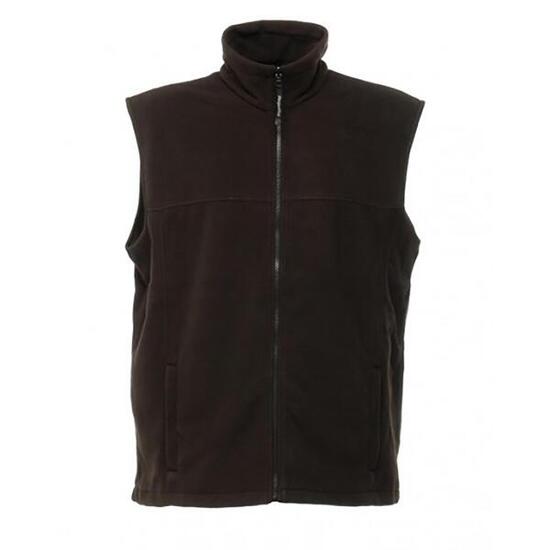 Haber II FullZip Bodywarmer Fleece AntiPill Jacket (250 GSM) (Zwart)