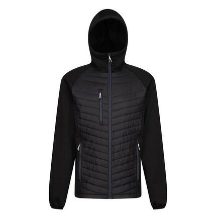 Heren Navigate Hybride Hooded Jacket (Marine / Frans Blauw)