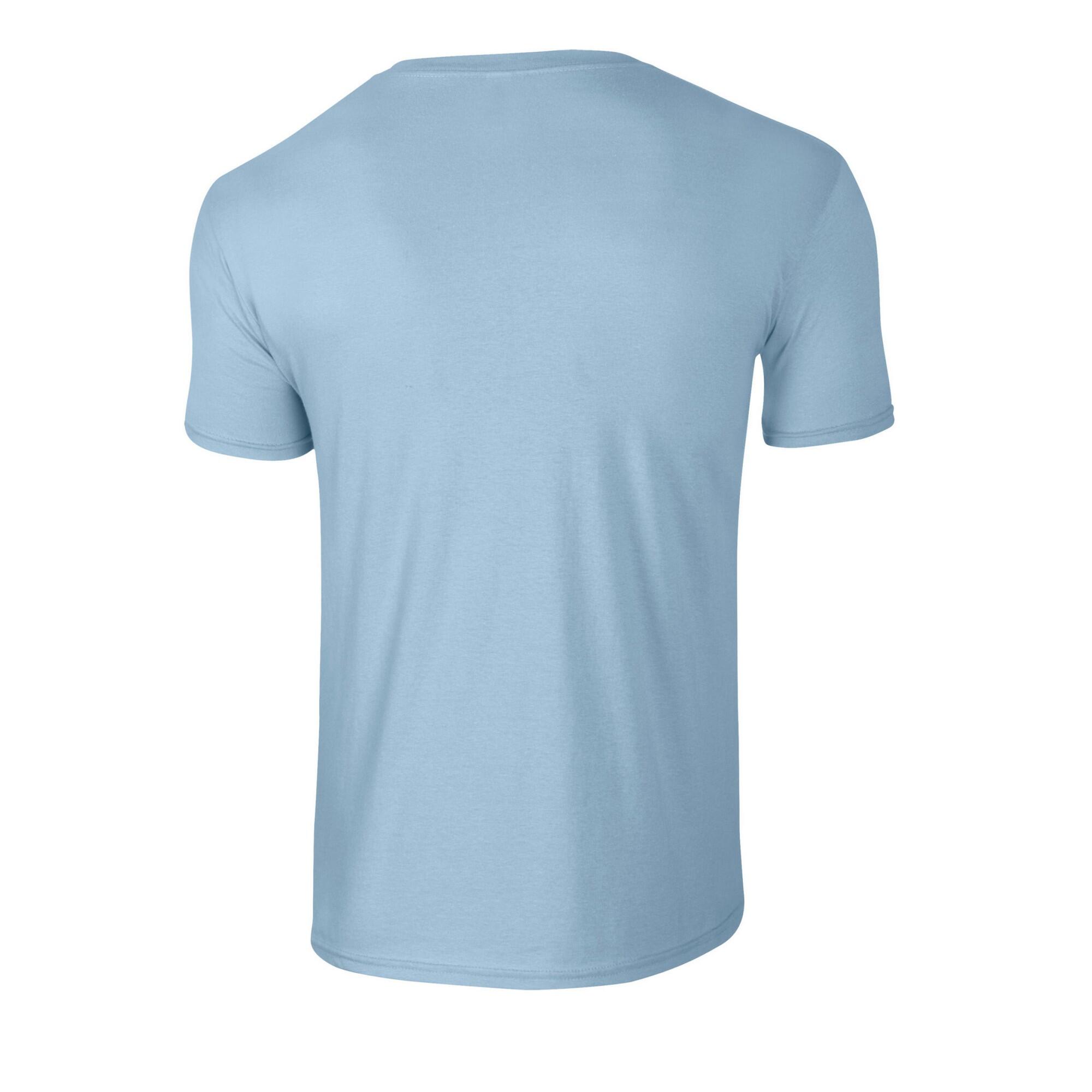Tshirt SOFTSTYLE Adulte (Bleu Clair) 2/3