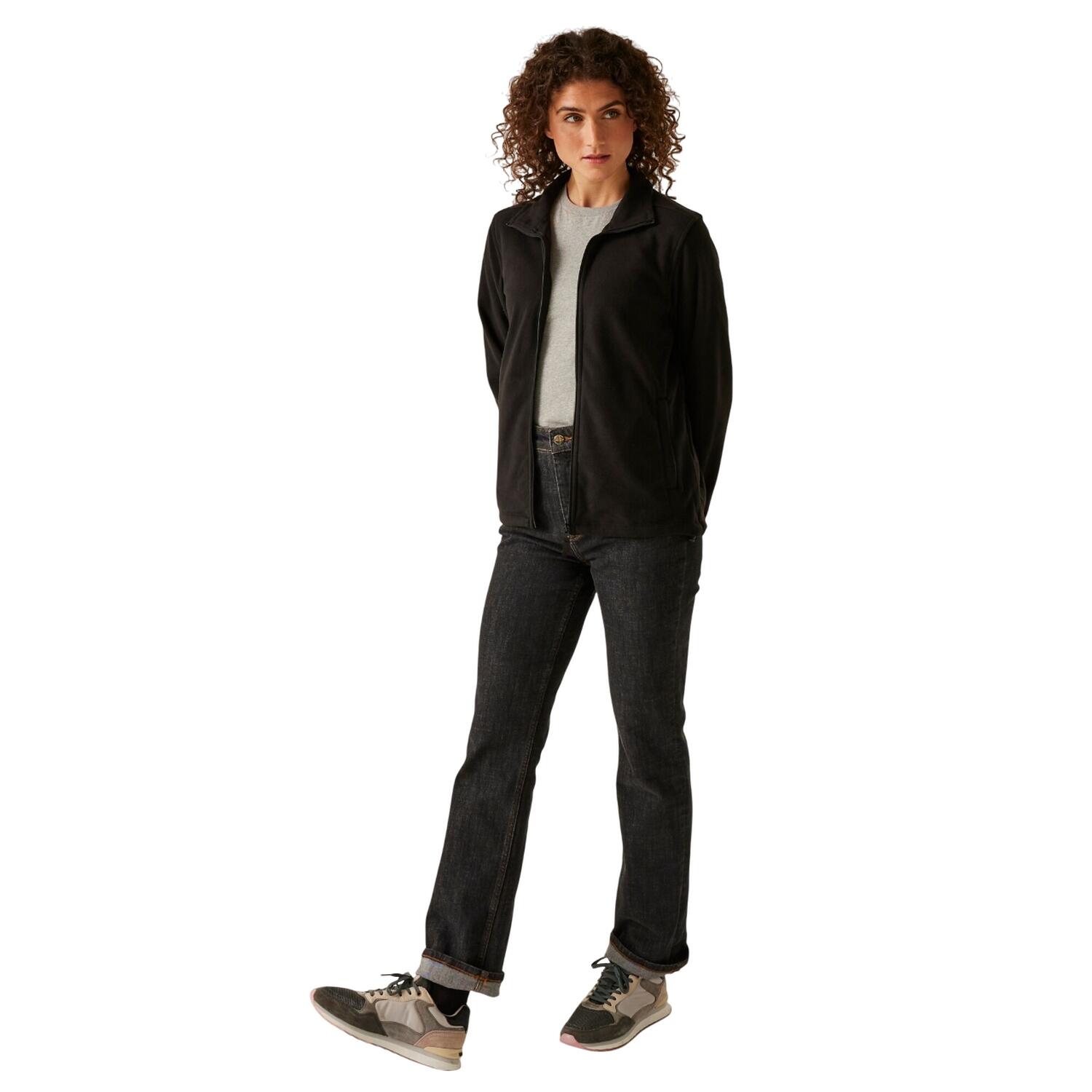 Veste Polaire MICRO Femme (Noir) 3/4